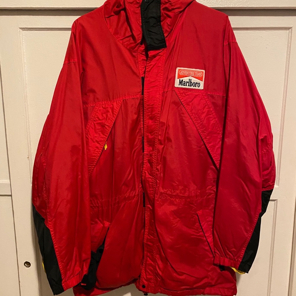 Marlboro Adventure Team Raincoat Rain Jacket